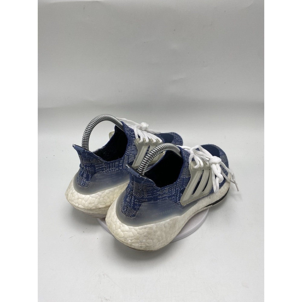 Adidas Shoes Women Size 5.5  Ultraboost 21 Blue Athletic Running 4125 - Picture 8 of 14